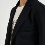 Blazer donna Quinn monopetto nero 7073 000 ANINE BING 