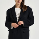Blazer donna Quinn monopetto nero 7073 000 ANINE BING 