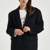 Blazer donna Quinn monopetto nero 7073 000 ANINE BING 