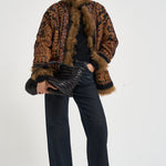 Giacca donna Ivan con ricami cammello IVAN1JKT CAMEL ANTIK BATIK 