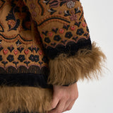 Giacca donna Ivan con ricami cammello IVAN1JKT CAMEL ANTIK BATIK 