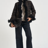 Giacca donna Sando con ricami nera SANDO1JKT BLACK ANTIK BATIK 