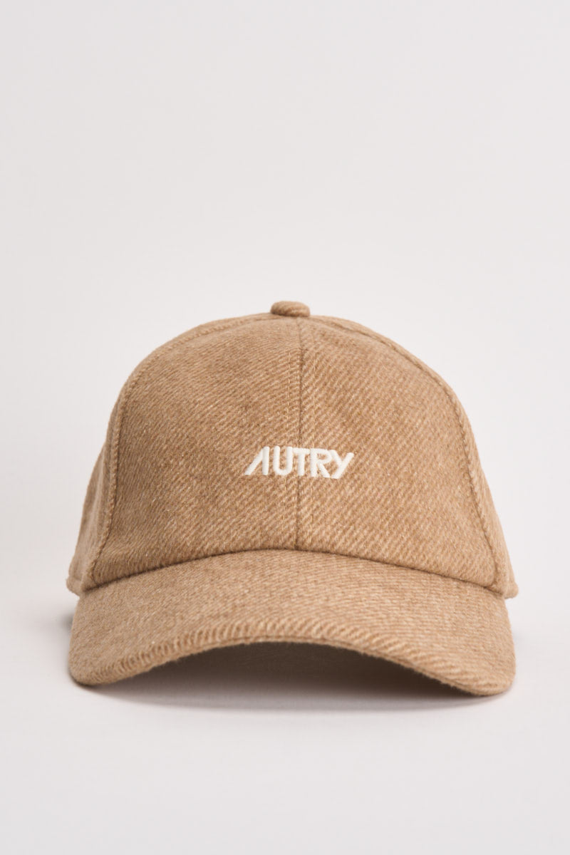 Cappello uomo baseball in lana cammello ACPU 133E AUTRY 