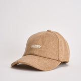 Cappello uomo baseball in lana cammello ACPU 133E AUTRY 