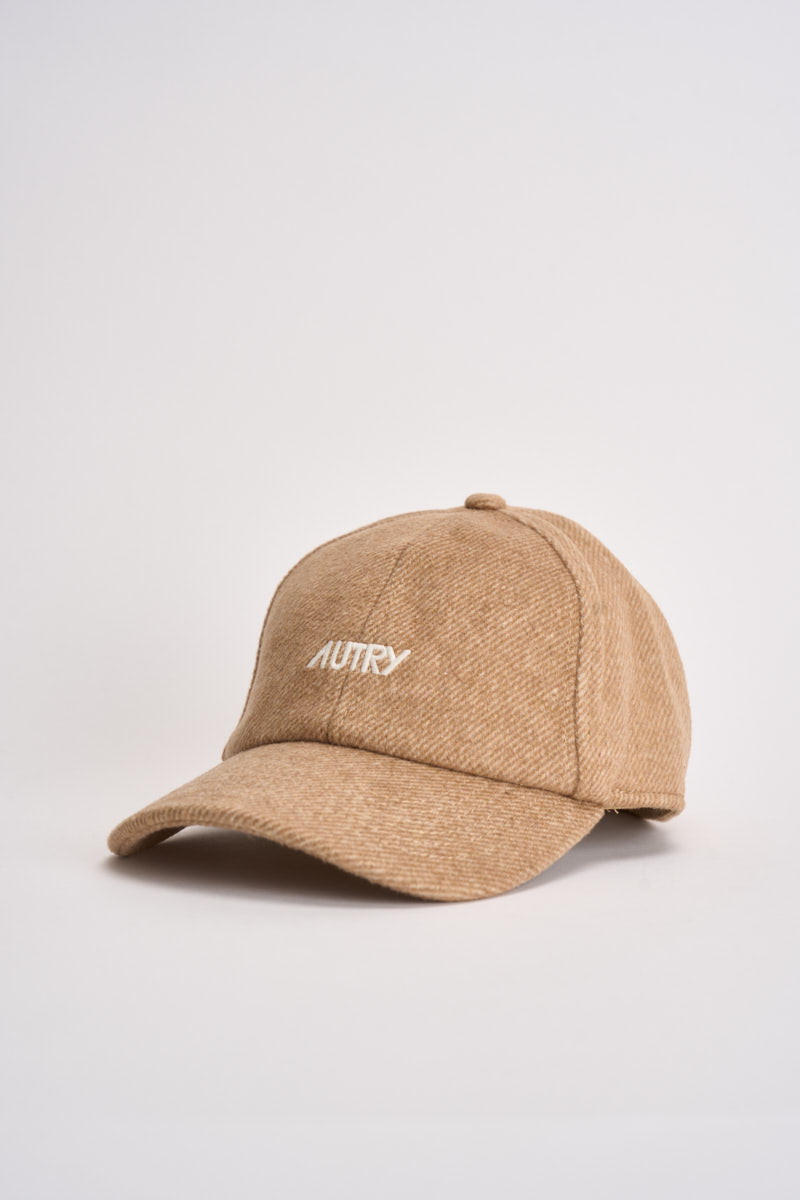 Cappello uomo baseball in lana cammello ACPU 133E AUTRY 