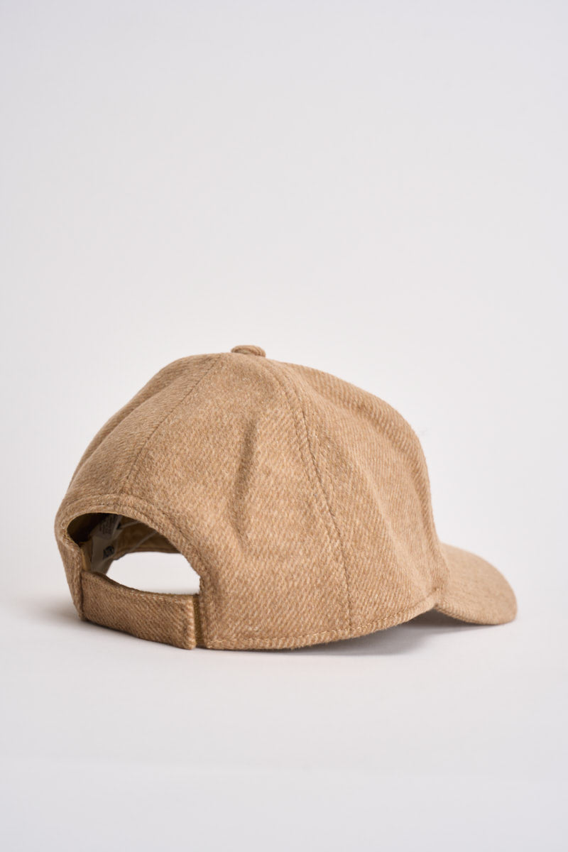 Cappello uomo baseball in lana cammello ACPU 133E AUTRY 