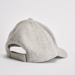 Cappello uomo baseball in lana grigio chiaro. ACPU 133V AUTRY 