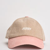 Cappello unisex baseball beige e rosa ACPU 1345 AUTRY 