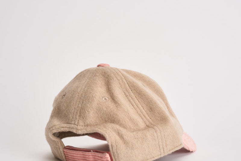 Cappello unisex baseball beige e rosa ACPU 1345 AUTRY 