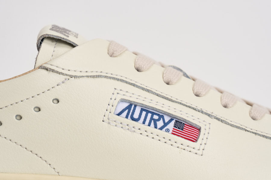 Sneakers uomo Dallas in pelle panna ADLM MR01 AUTRY 