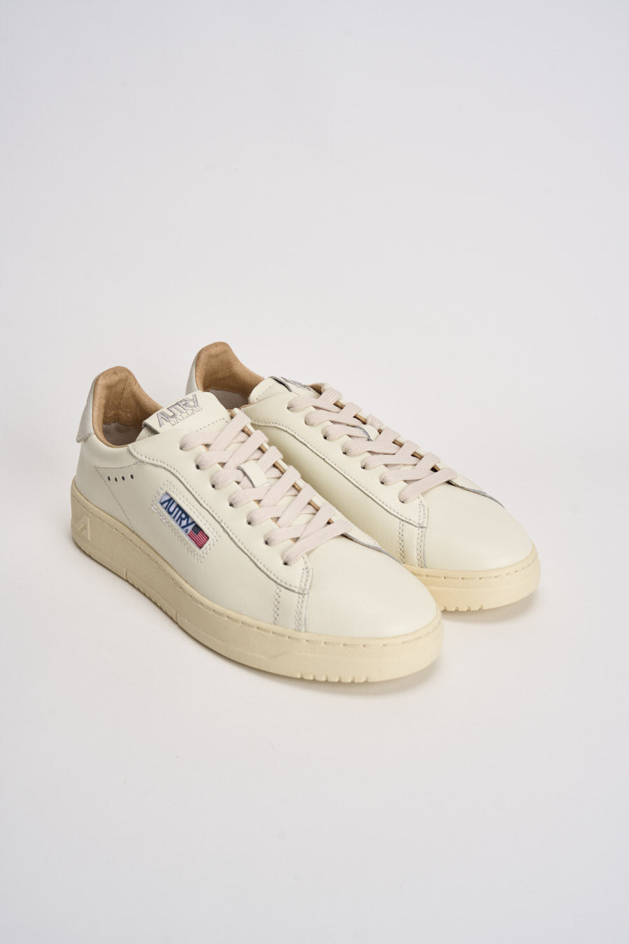 Sneakers uomo Dallas in pelle panna ADLM MR01 AUTRY 