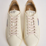 Sneakers uomo Dallas in pelle panna ADLM MR01 AUTRY 