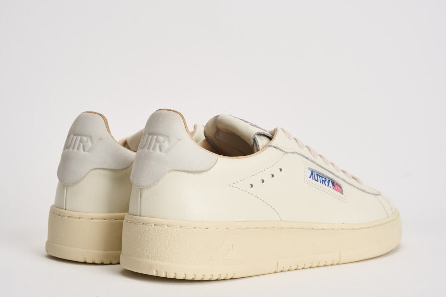 Sneakers uomo Dallas in pelle panna ADLM MR01 AUTRY 