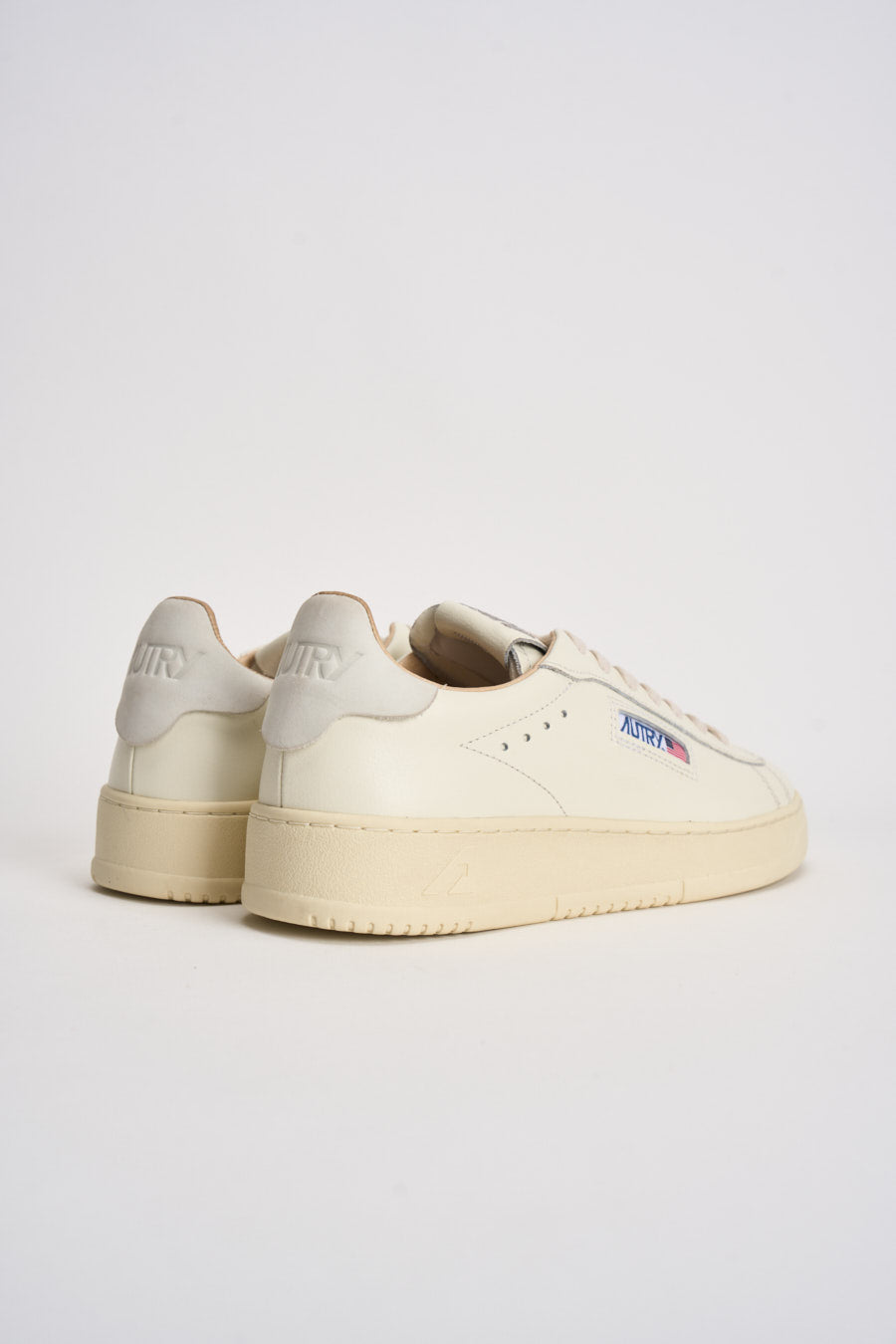 Sneakers uomo Dallas in pelle panna ADLM MR01 AUTRY 