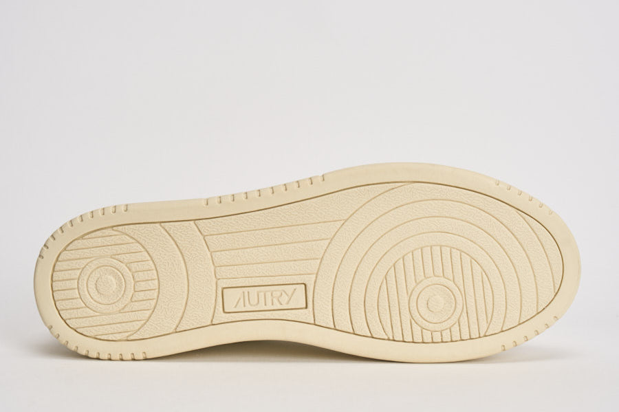 Sneakers uomo Dallas in pelle panna ADLM MR01 AUTRY 