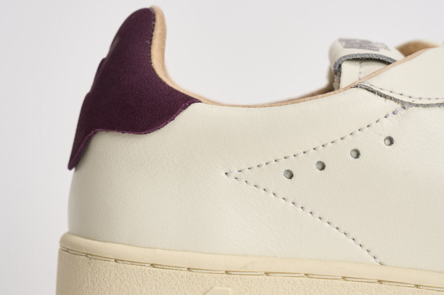 Sneakers uomo Dallas bianca e bordeaux ADLM MR27 AUTRY 
