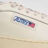 Sneakers uomo Dallas bianca e bordeaux ADLM MR27 AUTRY 