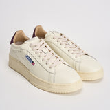 Sneakers uomo Dallas bianca e bordeaux ADLM MR27 AUTRY 