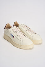 Sneakers uomo Dallas bianca e bordeaux ADLM MR27 AUTRY 