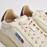 Sneakers uomo Dallas bianca e bordeaux ADLM MR27 AUTRY 