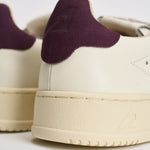 Sneakers uomo Dallas bianca e bordeaux ADLM MR27 AUTRY 