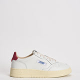 Sneakers uomo Medalist Low bianca e rossa AULM BJ01 AUTRY 