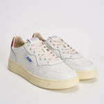 Sneakers uomo Medalist Low bianca e rossa AULM BJ01 AUTRY 