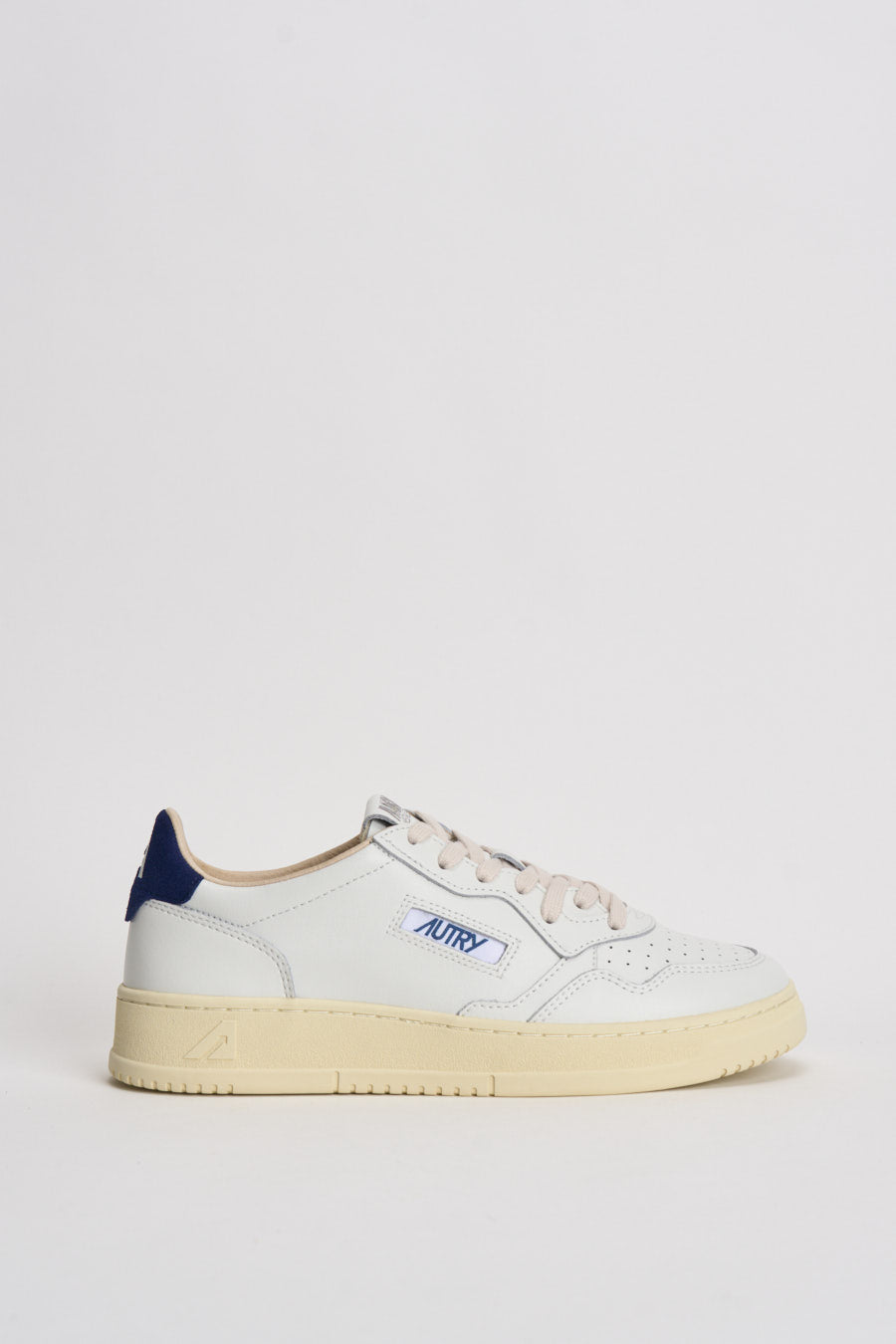 Sneakers uomo Medalist Low bianca e blu AULM BJ03 AUTRY 