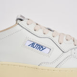 Sneakers uomo Medalist Low bianca e blu AULM BJ03 AUTRY 