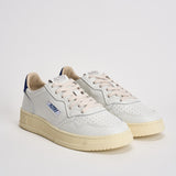 Sneakers uomo Medalist Low bianca e blu AULM BJ03 AUTRY 