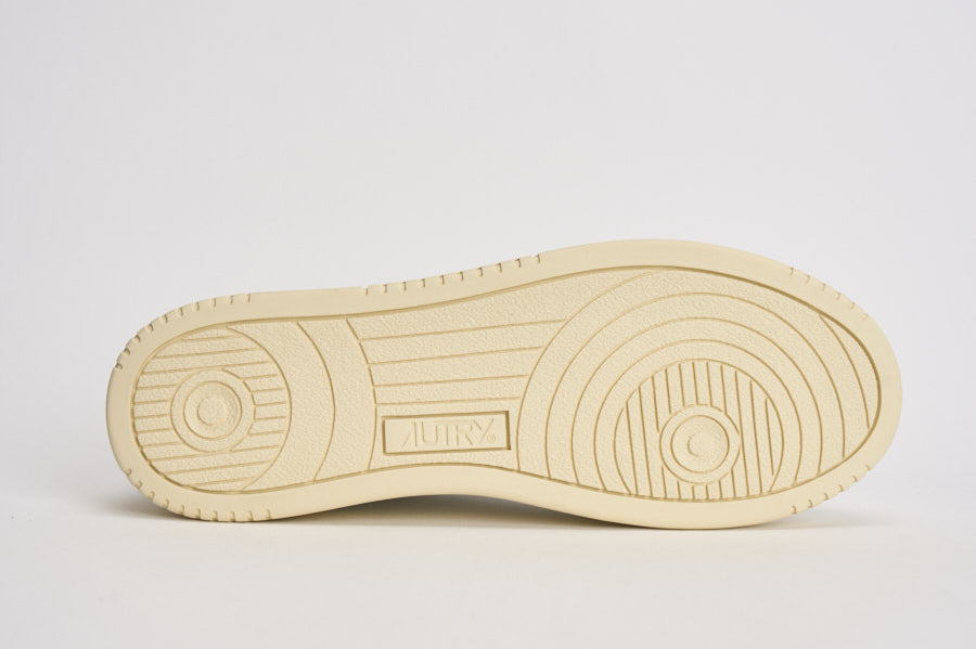 Sneakers uomo Medalist Low bianca e blu AULM BJ03 AUTRY 