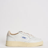 Sneakers uomo Medalist Low bianca e beige AULM BJ04 AUTRY 