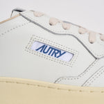 Sneakers uomo Medalist Low bianca e beige AULM BJ04 AUTRY 