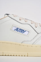 Sneakers uomo Medalist Low bianca e beige AULM BJ04 AUTRY 