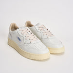 Sneakers uomo Medalist Low bianca e beige AULM BJ04 AUTRY 