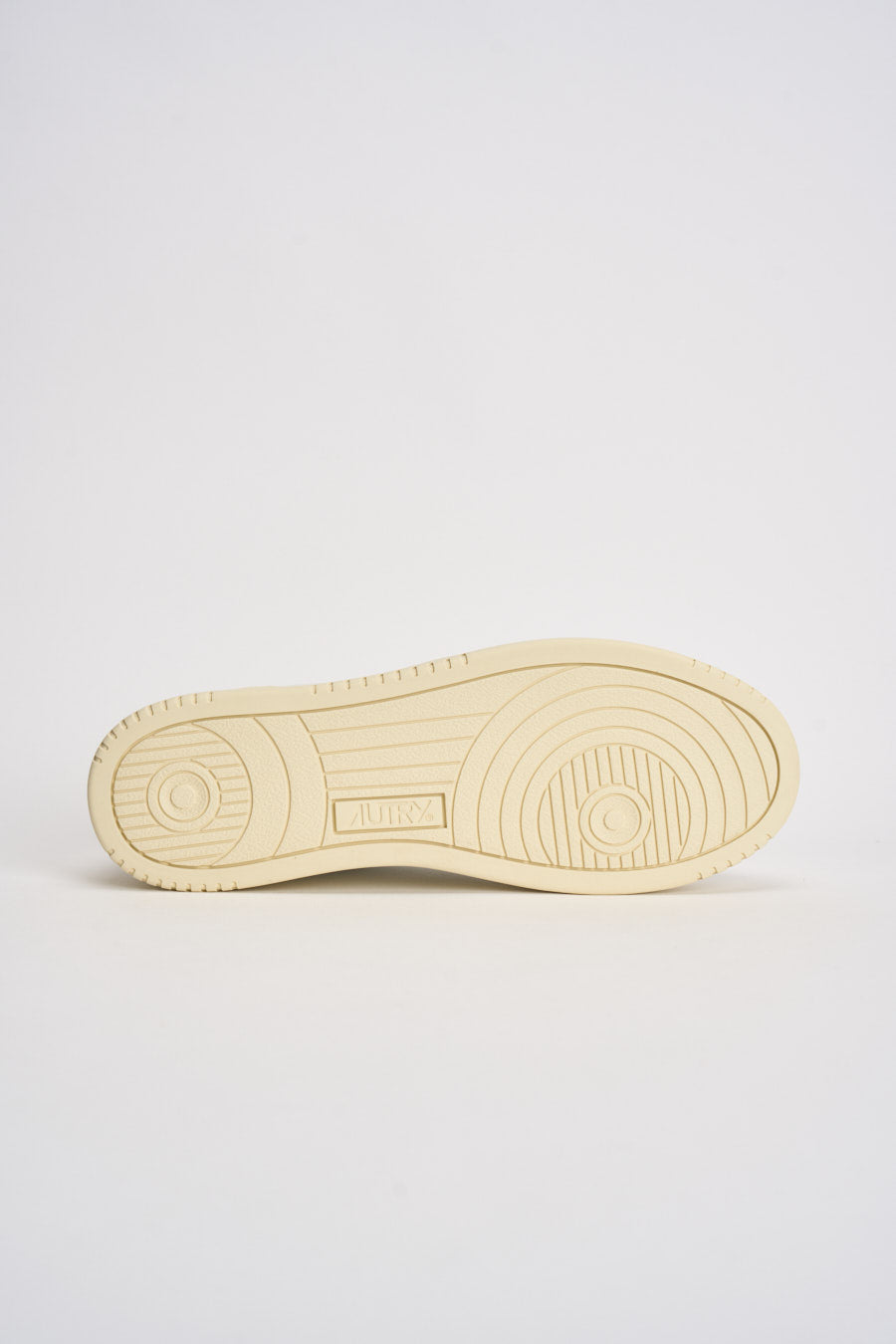 Sneakers uomo Medalist Low bianca e beige AULM BJ04 AUTRY 