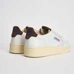 Sneakers uomo Medalist Low bianca e marrone AULM HJ03 AUTRY 