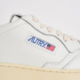 Sneakers uomo Medalist Low bianca e nera AULM LL22 AUTRY 