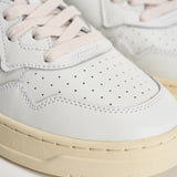 Sneakers uomo Medalist low bianca e tortora AULM LL27 AUTRY 