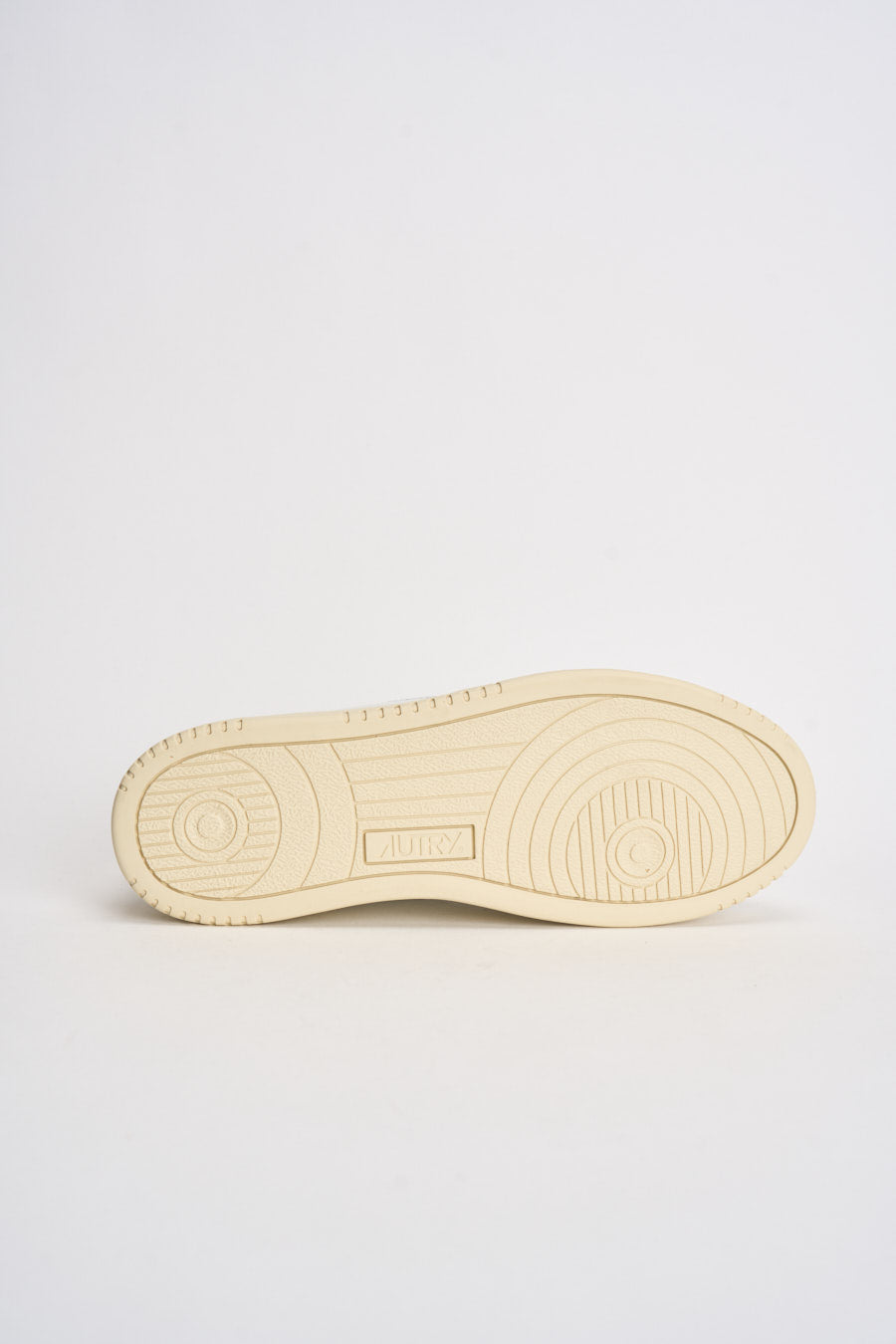Sneakers uomo Medalist low bianca e tortora AULM LL27 AUTRY 