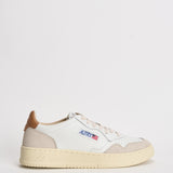 Sneakers uomo Medalist Low in suede beige e caramello AULM LS16 AUTRY 