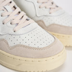 Sneakers uomo Medalist Low in suede beige e caramello AULM LS16 AUTRY 