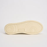 Sneakers uomo Medalist low in suede beige e verde AULM LS17 AUTRY 