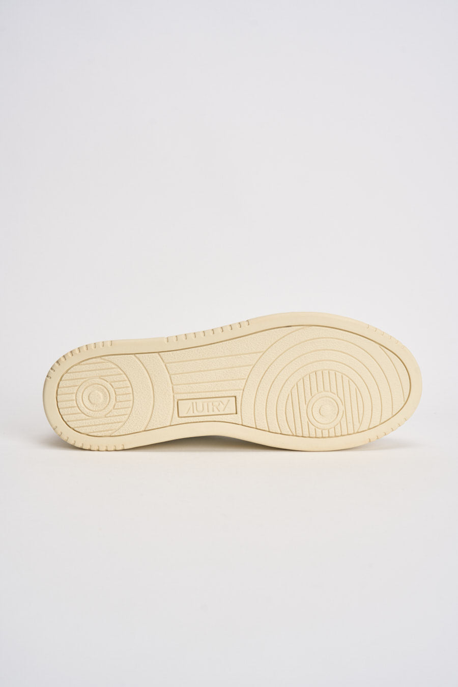 Sneakers uomo Medalist low in suede beige e verde AULM LS17 AUTRY 