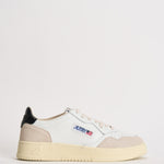 Sneakers uomo Medalist low beige e nera AULM LS21 AUTRY 
