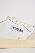 Sneakers uomo Medalist low beige e nera AULM LS21 AUTRY 