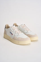 Sneakers uomo Medalist low beige e nera AULM LS21 AUTRY 