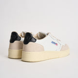 Sneakers uomo Medalist low beige e nera AULM LS21 AUTRY 