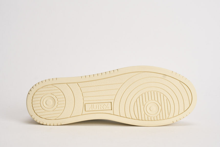 Sneakers uomo Medalist low beige e nera AULM LS21 AUTRY 