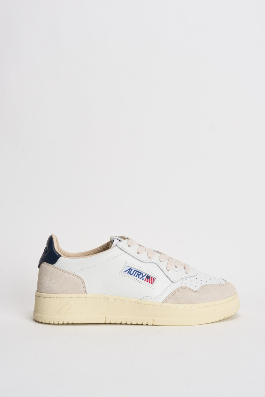 Sneakers uomo Medalist Low in pelle e suede blu AULM LS28 AUTRY 